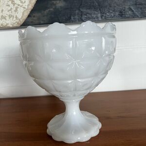 Napco Milk Glass white vase